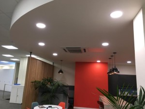 Curved Ceiling Finish